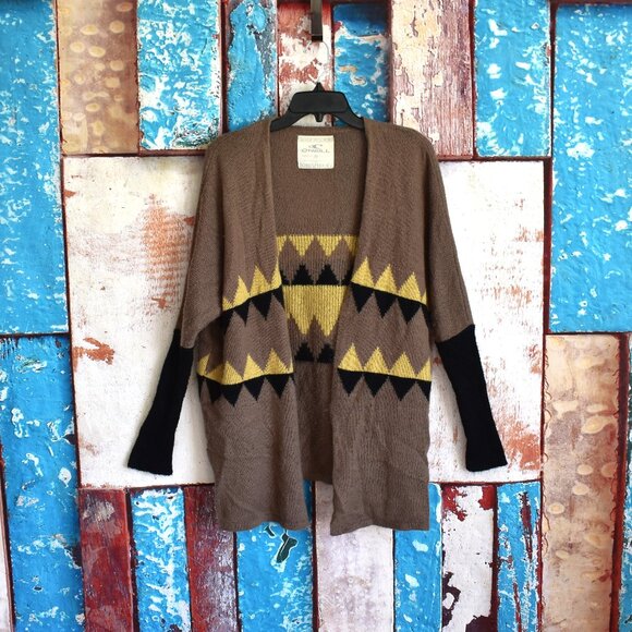 Women's O’Neill Amalia Cardigan Sweater Open Front Dolman Sleeves XSMALL Taupe - Picture 1 of 12